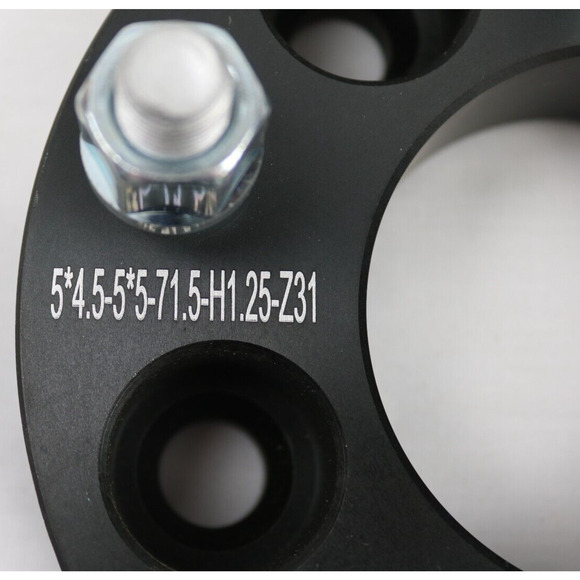 2-Pcs. 1.25" Wheel Spacer 5×4.5-5×5 for 1980-13 Jeep Wrangler Cherokee, 5 Lugs - Picture 5 of 7